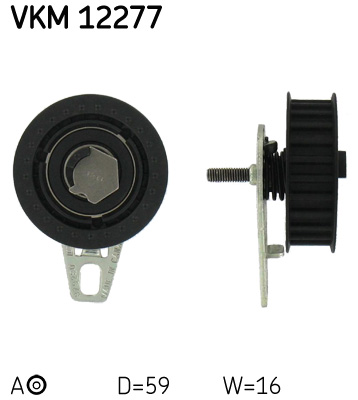 SKF Feszítőgörgő, vezérműszíj VKM12277_SKF